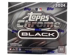 2024 Topps Chrome BLACK MLB Baseball Hobby Box